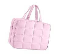 Organiseur de toilette de voyage à suspendre - Plusieurs compartiments - Étanche - Ergonomique - En polyester - Pour voyage d'affaires - Pochettes cosmétiques, D, Large