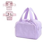 Organiseur de toilette de voyage de grande capacité avec séparation humide et sec, léger et facile à transporter pour femme, Purole