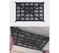 Organiseur de Toit de Voiture pour Peugeot Expert 1995-2020 2021 2022 2023 2024 2025,Maille Sac pour Toit de Voiture Intérieur Filet Élastique,avec Sangles croisées réglables,Organiseur Maille