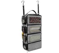 Organiseur De Valise, Sac De Rangement for Bagages De Voyage, Cube De Rangement Suspendu for Penderie, Sac De Rangement De Voyage Pliable Et Portable(Grey)