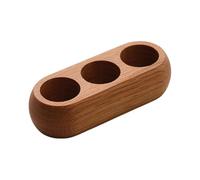 Organiseur de vernis à ongles en bois - 12 x 5 x 3 cm, 3 trous ou 21 x 8 x 4 cm, 9 trous, rangement compact avec plusieurs compartiments pour bouteilles, parfum, rouge à lèvres, bureau - Style, a