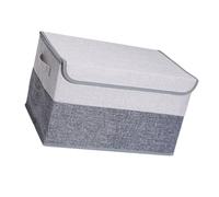 Organiseur de vêtements en lin robuste et pliable, idéal pour les petits espaces de vie, bac de rangement en tissu facile à utiliser