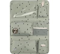 Lässig Organisateur de voiture Happy Prints – À suspendre, pliable 60 cm – Olive clair
