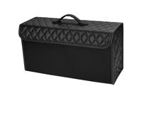 Organiseur de voiture Valise, organisateur de bagages en cuir, organisateur de bagages pliable, boîte de rangement pour voiture de grande capacité