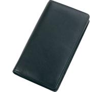 Alassio Organisateur de Voyage en Cuir Nappa Fin avec Protection RFID Document Safe Noir env. 22,5 x 13 x 3 cm