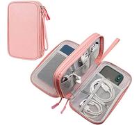 Organiseur de voyage pour accessoires électroniques, sac de transport, pochette technique pour ranger téléphone portable, cartes SD, cordons, chargeur, batterie externe, câbles, écouteurs, stylos