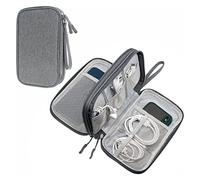 Organiseur de voyage pour accessoires électroniques, sac de transport, pochette technique pour ranger téléphone portable, cartes SD, cordons, chargeur, batterie externe, câbles, écouteurs, stylos