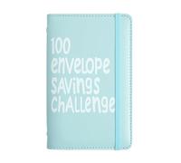 Organiseur d'enveloppe en espèces - Budgétisation de livres d'épargne, 100 enveloppes de défi | des revenus du classeur de finances familiales pour un style de vie à faible achat, rast