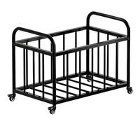 Organiseur d'équipement sportif avec roulettes, support extra large pour basket-ball, football et volley-ball