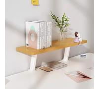 Organiseur d'étagère de bureau, rallonge de bureau robuste pour jeux et bureau, rehausseur ergonomique pour moniteur et ordinateur portable, support d'imprimante, solution de rangement de bureau