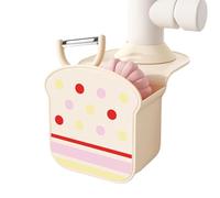 Organiseur d'évier de cuisine | Antidérapant à drainage rapide, pochette porte-éponge pour robinet d'évier - pour récurer, savon, brosses, serviette, éponge, femme au foyer, famille, amis