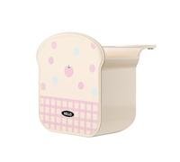 Organiseur d'évier de cuisine - Empêche l'accumulation de slime avec aérations de vidange rapide, panier gris, 10 cm x 6 cm, support à clipser, polymère ABS épais, rigide, pour outils de vaisselle