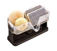 Organiseur d'évier de cuisine | Étagère de rangement pour éponge | Étagère de douche à ventouse pour vaisselle, shampooing, savon, gel douche, cuisine, salle de bain