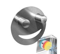 Organiseur d'évier de cuisine - Support de rangement pour éponges, support de nettoyage à ventouse compact, support pour éponge d'évier | Les supports sécurisent efficacement les chiffons avec un