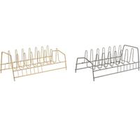 Organiseur d'évier Home ESPRIT Beige Gris 35 x 18 x 10 cm (2 pièces)