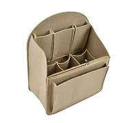 Organiseur d'insertion dans un sac à dos en feutre résistant aux déchirures, insert organisateur de sac à dos comprend plusieurs poches zippées et amovibles | pour le camping en plein air Palest