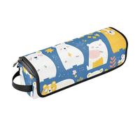 Organiseur d'outils 2 en 1 avec tapis amovible résistant à la chaleur, accessoires de coiffure amovibles, organisateur pour étireurs, bigoudis, sèche-cheveux, Mr & Mrs