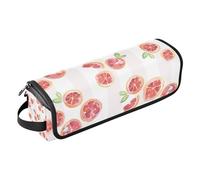 Organiseur d'outils 2 en 1 avec tapis amovible résistant à la chaleur, étui de transport portable pour fer à friser, fer à lisser, sèche-cheveux plat, pamplemousse sur pointes de pêche, essentiels de