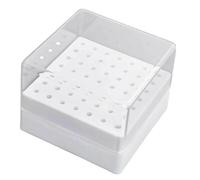 Organiseur d'outils à ongles 49 compartiments - boîte à poussière pour perceuse, ponçage, pour femme, passionnée, vernis pour salon, domestique, ongles P