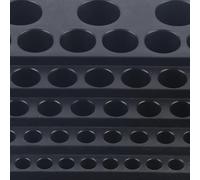 Organiseur d'outils de fraisage CNC avec 84 trous et support de rangement spacieux pour accessoires