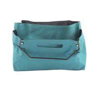 Organiseur d'outils échelle imperméable pliable en tissu Oxford avec crochets métalliques pour rangement d'échelle à chevrons, pochette porte-outils portable robuste (B)