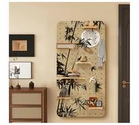 Organiseur D'outils Mural À Perforations, Panneau Perforé En Bois, Panneaux Rangement Et Présentation À Monter Soi-même, Porte-crochets Décoratif Mural, Kit Combiné Panneaux(Brown-b,60x120 cm)