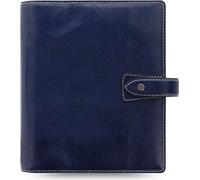 Organiseur en cuir Filofax Malden A5 en bleu marine