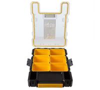 Organiseur étanche - STANLEY - 8 compartiments - Polypropylène - Jaune - Résistant au transport