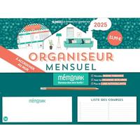Organiseur familial Mémoniak calendrier mensuel à accrocher, sept. 2024- déc. 2025