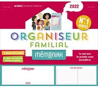 Organiseur familial Mémoniak De septembre 2021 à décembre 2022