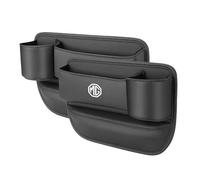 Organiseur Latéral pour MG 4 EV 2022-, Organisateur de Siège de Voiture Avant oîte de Rangement pour Espace de Siège de Voiture,Bla-ck-2Pcs