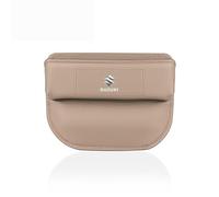 Organiseur Latéral pour Suzuki Jimny IV 2018-2023-, Organisateur de Siège de Voiture Avant oîte de Rangement pour Espace de Siège de Voiture,Beige