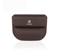 Organiseur Latéral pour Suzuki Vitara IV 2018-2024 2024-, Organisateur de Siège de Voiture Avant oîte de Rangement pour Espace de Siège de Voiture,Brown