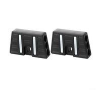 Organiseur magnétique d'embouts de tournevis avec 6 trous, support à changement rapide pour accessoires de tournevis électrique, support de rangement antidérapant en plastique ABS pour outils (lot de