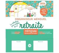 Organiseur mensuel Le Calendrier 2026 pour profiter de sa retraite