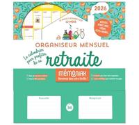 Éditions 365 – Organiseur mensuel Le Calendrier 2026 pour profiter de sa retraite