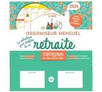 Organiseur mensuel Le Calendrier 2026 pour profiter de sa retraite