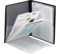 Organiseur multi-poches Smead Organized Up huit poches, format lettre, noir