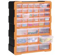 Organiseur multi-tiroirs avec 39 tiroirs 38x16x47 cm