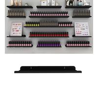 Organiseur mural en métal pour vernis à ongles, fournitures d'ongles pour spa, salon de manucure, bouteilles d'huiles essentielles de parfum, étagère murale