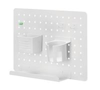 Organiseur mural magnétique - Logilink - 32x42 cm - Blanc - Métal Plastique - Montage mural - Capacité de charge 5 kg