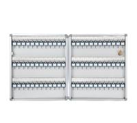 Organiseur mural pour clés avec serrure et étiquettes - Solution de stockage sécurisée pour l'immobilier, la gestion immobilière et les concessionnaires automobiles