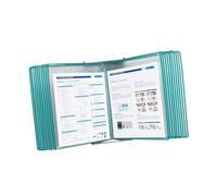 Organiseur Mural Référence, Système Référence D'affichage Mural Métal De 10 Pages, Avec Pochettes Format Lettre A4, Pour Laffichage Dimages D'entreprise, Public Non(E)