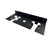 Organiseur mural robuste pour un rangement efficace des outils de jardin, y compris débroussailleuses, pelles, râteaux et balais, fabriqué en acier inoxydable épais
