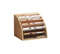 Organiseur Organiseur de dossiers en forme d'éventail, organiseur de bureau à 7 niveaux, porte-documents, grand trieur de dossiers de bureau Rangement