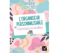 Organiseur personnalisable des maitresses en baskets Ed.2026-2027 - Planification et agenda - Anaïs Proy - Hatier - broché - Agenda