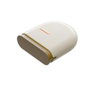 Organiseur portable en ABS - Compartiment multifonction pour orthodontie/retenue et soins dentaires, universel pour enfants et adultes (beige)
