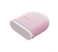 Organiseur portable en ABS - Compartiment multifonction pour orthodontie/retenue et soins dentaires, universel pour enfants et adultes (rose)