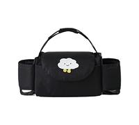 Organiseur portable pour poussette, landau, porte-gobelet, sacs momie, organiseur léger, grande capacité, organisateur de poussette pour bébés