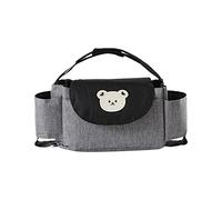 Organiseur portable pour poussette, landau, porte-gobelet, sacs momie, organiseur léger, grande capacité, organisateur de poussette pour bébés